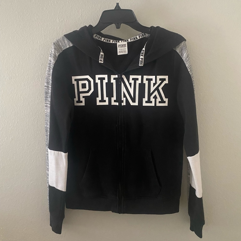 PINK ZIP UP JACKET